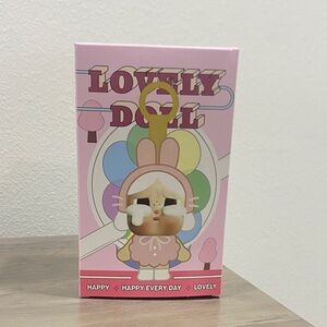 Lovely Doll Pink Action keychain doll